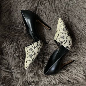 New Aldo Faux Leather Snakeskin Heels